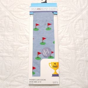 Funky Socks Father's Day Novelty Socks Blue